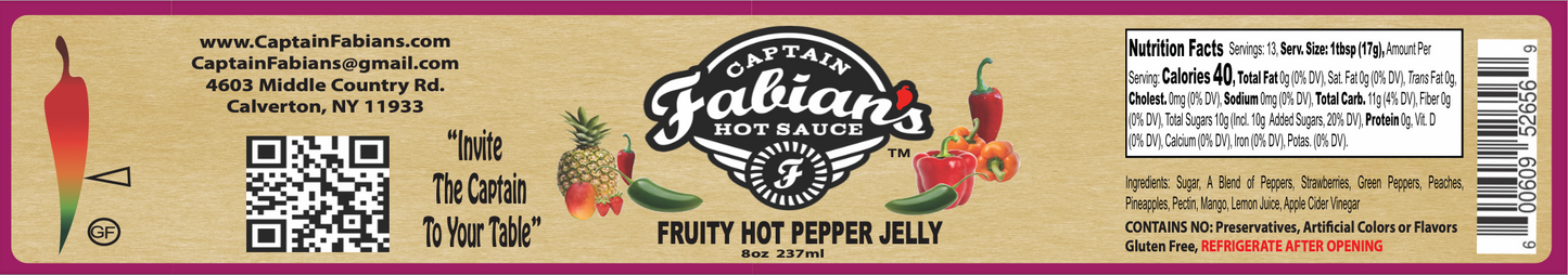 Fruity Hot Pepper Jelly